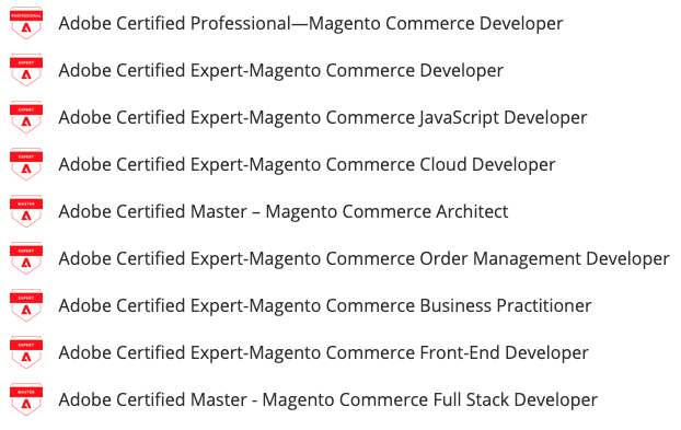 O que mudou nas certificações Magento / Adobe? ?