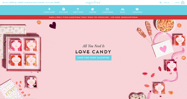 Case Magento 2: Sugarfina