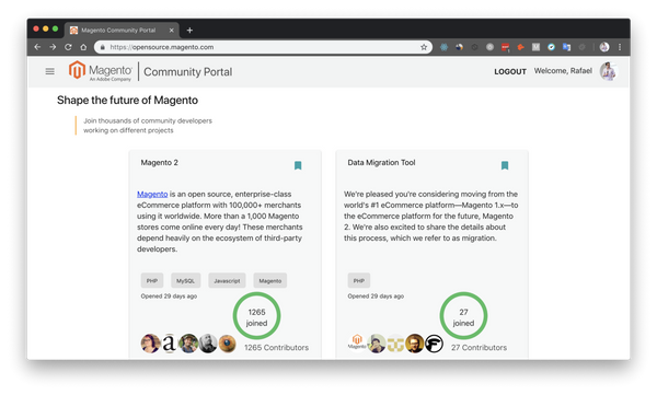 Magento Community Portal — OpenSource